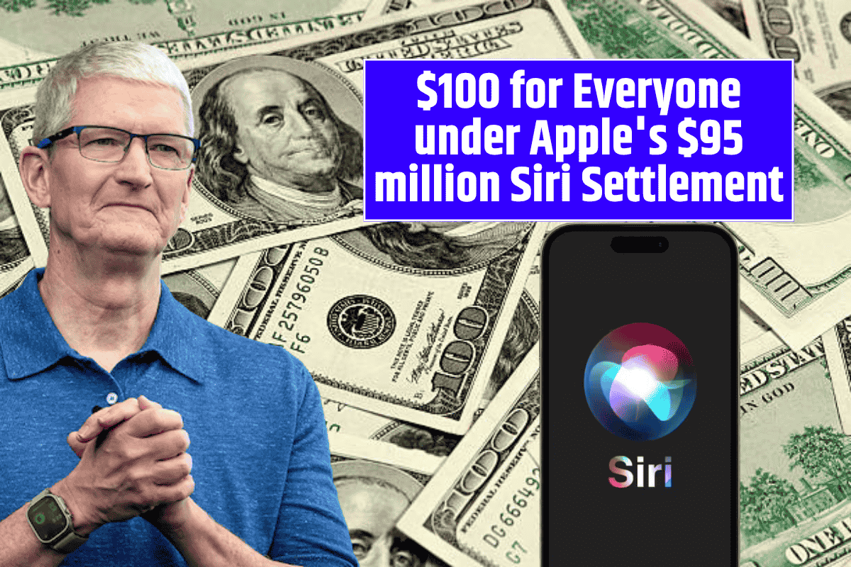 $100 for Everyone under Apple's $95 million Siri Settlement - One week left to submit claim