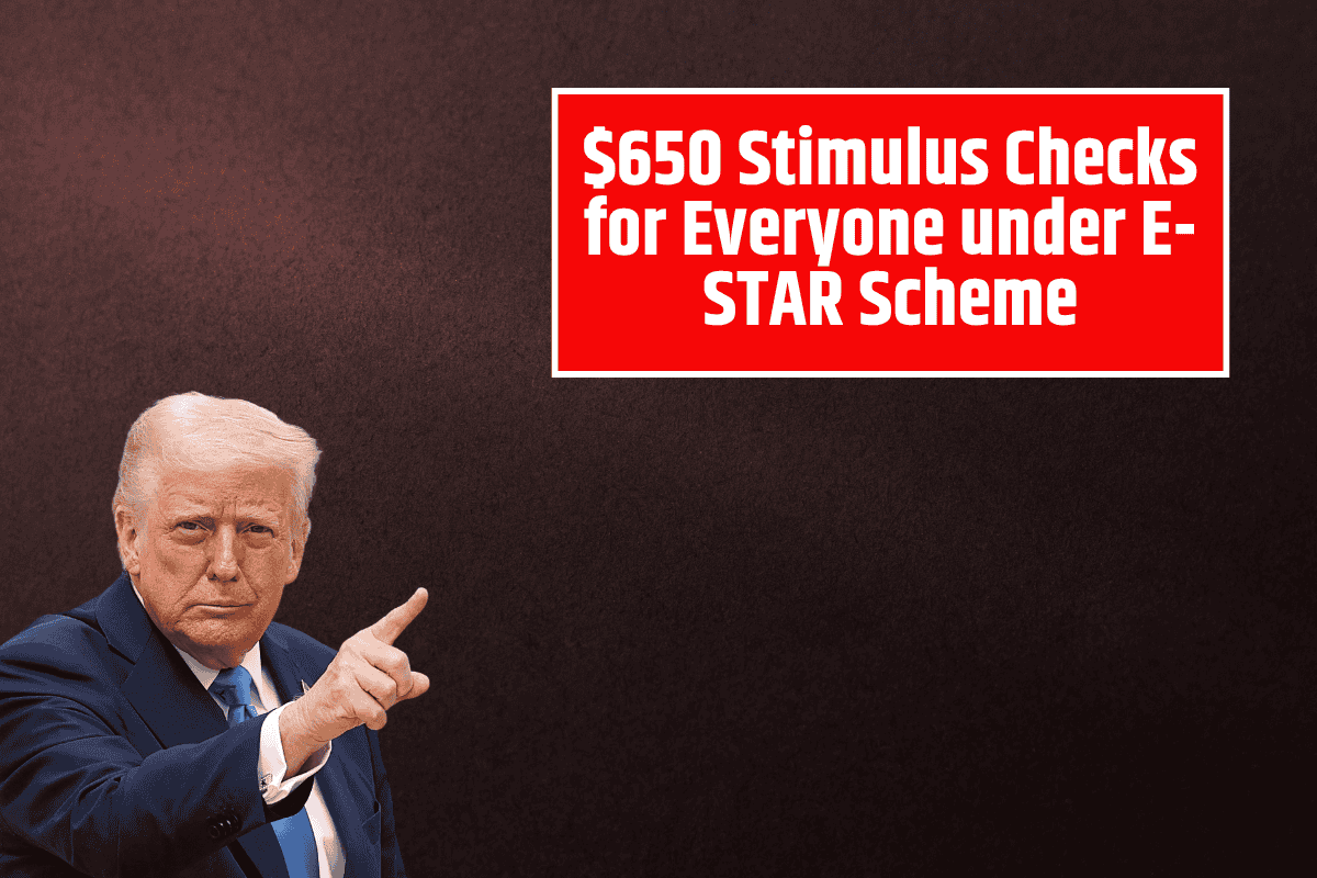 $650 Stimulus Checks for Everyone under E-STAR Scheme - July 2025 Payment Schedule