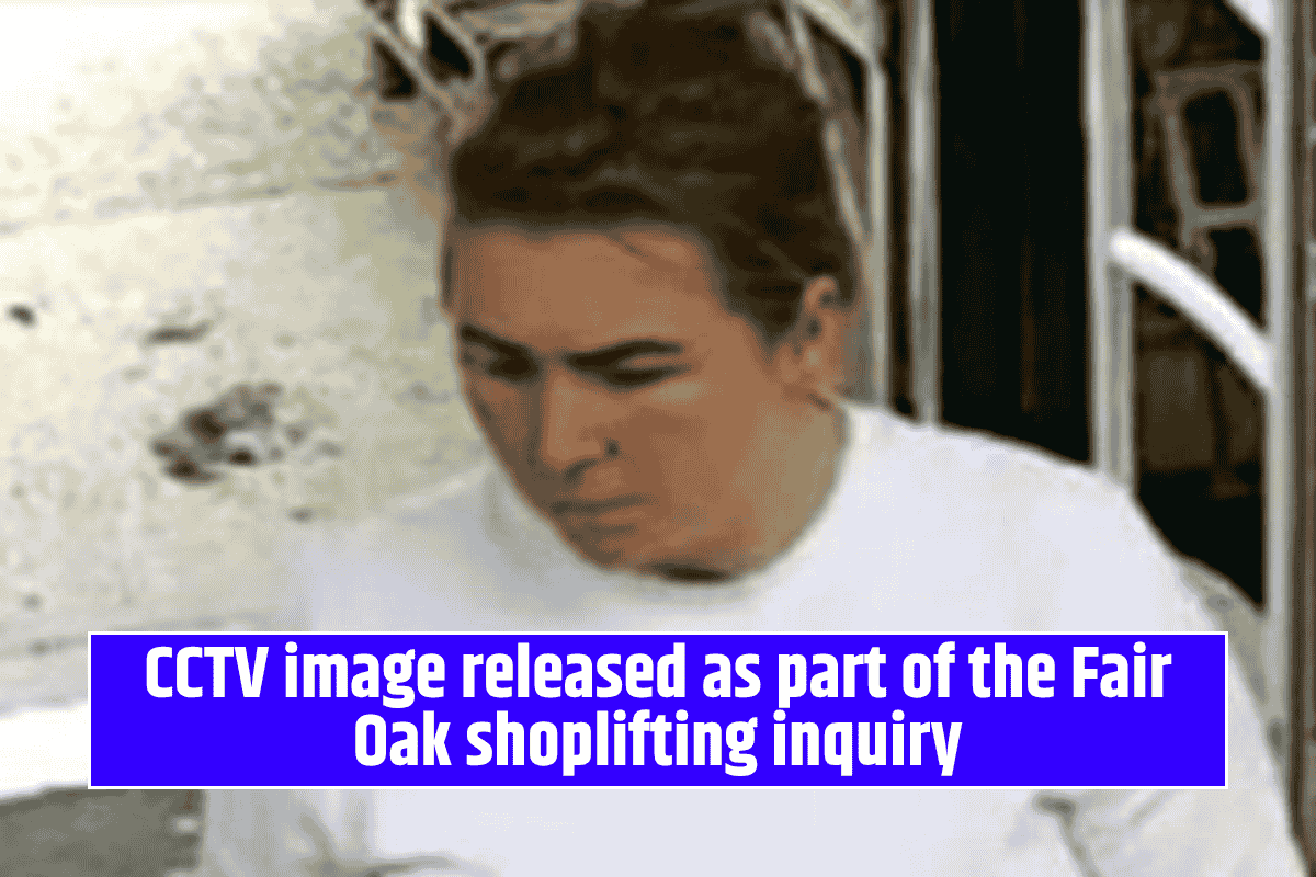 CCTV image released as part of the Fair Oak shoplifting inquiry