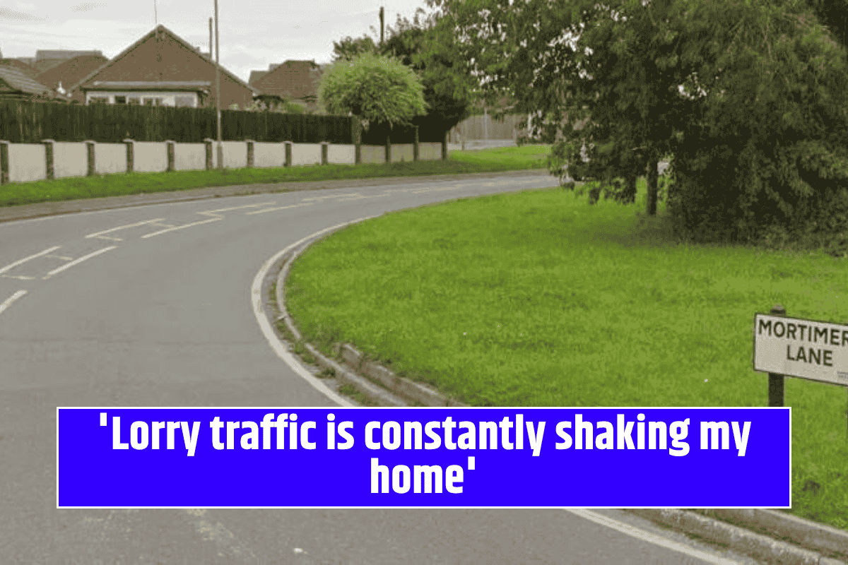 'Lorry traffic is constantly shaking my home'