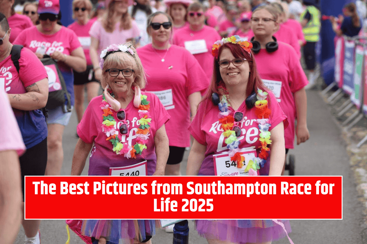 The Best Pictures from Southampton Race for Life 2025